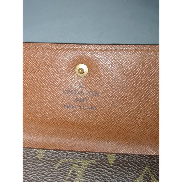 Louis Vuitton Monogram Canvas Trifold Wallet Elise Trifold Authenticated - Picture 9 of 16
